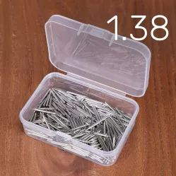 Штифты осевые Ø1.38 мм для фланцев молоточков и демпферов — 50 г (~240 шт)