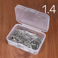 Штифты Ø1.4 мм для фортепиано и роялей — стальные, фаска, 50 г (~230 шт)