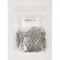 Центр-штифты Ø1.4 мм для фортепиано и роялей — стальные, фаска, 50 г (~230 шт)