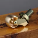 Латунные колесики (ролики) для рояля Ø44 мм — комплект 3 шт.