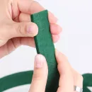 Польстер клавиатурный жесткий, 1260x25x5 мм искусственная шерсть, зеленый