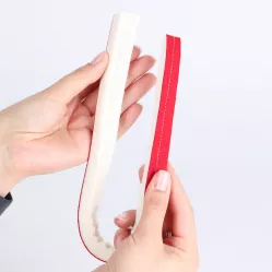 Пушель демпферный, голосовой (дискантовый), красный унтерфильц, прошитый, 51 см