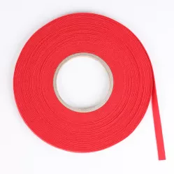 Гарнировка для клавиш красная с прослойкой ткани 1.2 мм, на отрез, цена за 1 метр