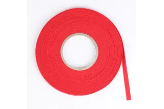 Гарнировка для клавиш красная с прослойкой ткани 1.2 мм, на отрез, цена за 1 метр