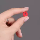 Шайба балансировочная (флейка) 12×4×2 мм для клавиш фортепиано, набор 90 шт