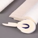 Молотки, немецкий фетр FFW 1 полоса, керн белый - для РОЯЛЯ