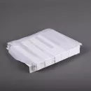 Накладки на клавиши 51 мм, глянцевые, оттенок слоновая кость, комплект 52 шт, premium пластик