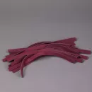 Полосы на фенгеры натуральная кожа бордовые, 21 шт * 20,5 см (4,3 метра)