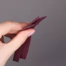 Полосы на фенгеры натуральная кожа бордовые, 21 шт * 20,5 см (4,3 метра)