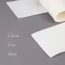 Фетр для модератора 133 х 7 см, толщина 2-3,5 мм