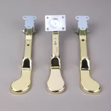 Педали для пианино золотистые, тип 1, комплект 3 шт