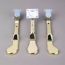 Педали золотистые 3 шт (для пианино)