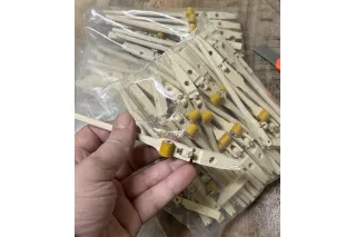 Гаммерштиль для рояля с барабанчиком и капсулем в сборе, комплект 90 шт. тип Renner