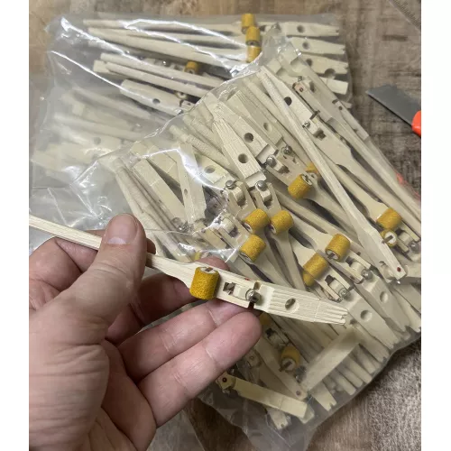 Гаммерштиль для рояля с барабанчиком и капсулем в сборе, комплект 90 шт. тип Renner