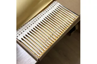 Гаммерштиль для рояля с барабанчиком и капсулем в сборе, комплект 90 шт. тип Steinway