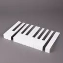 Накладки на клавиши 52 мм, матовые, оттенок слоновая кость, комплект 52 шт