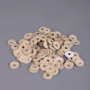 Шайбы регулировочные под балансный штифт 12×4×0,4 мм — электрокартон, набор 100 шт