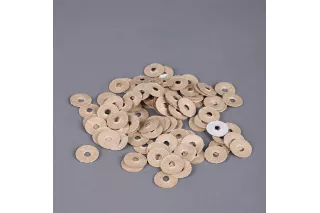 Шайбы регулировочные под балансный штифт 12×4×0,4 мм — электрокартон, набор 100 шт