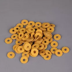 Шайбы балансировочные (флейка) для клавиш фортепиано, 12 х 4 х 1,5 мм, набор 90 шт, прессованная кожа