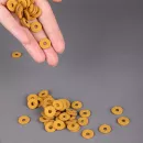 Шайбы балансировочные (флейка) для клавиш фортепиано, 12 х 4 х 1,5 мм, набор 90 шт, прессованная кожа