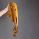 желтая кожа стружка прессованная 64x48x2 мм, 1 полоска