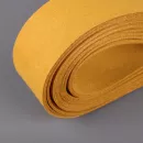 желтая кожа стружка прессованная 64x48x2 мм, 1 полоска