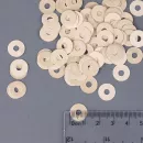 Шайбы регулировочные для балансного штифта 12×4×0,2 мм — бежевая бумага, набор 100 шт