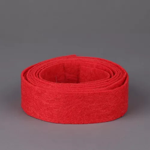 Фетр для цирлейстика (клавиатурного лейстика) пианино 1500×20×1 мм — красный