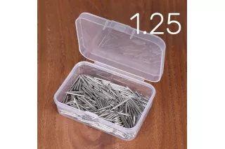 Штифты Ø 1.25 мм для механики фортепиано — 50 г (~240 шт)