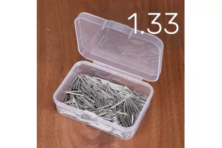 Штифты Ø 1.33 мм для механики фортепиано — 50 г (~240 шт)