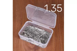 Штифты Ø 1.35 мм для механики фортепиано — 50 г (~240 шт)