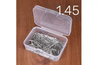 Штифты Ø 1.45 мм для механики фортепиано — 50 г (~240 шт)