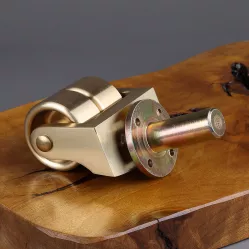 Колёсико для рояля сдвоенное Ø 50 мм — шток Ø 20 мм, 1 шт