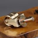 Колёсики для рояля сдвоенные Ø 50 мм — комплект 3 шт (шток Ø 20 мм)