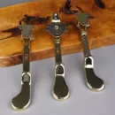 Педали для пианино золотистые, тип 2, комплект 3 шт