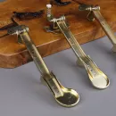 Педали для пианино золотистые, тип 2, комплект 3 шт