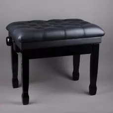 Банкетка для фортепиано регулируемая, чёрная, 50–60 см Buken B1