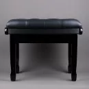 Банкетка для фортепиано регулируемая черная