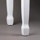 Банкетка для фортепиано регулируемая белая