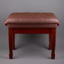 Банкетка для фортепиано регулируемая коричневая