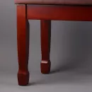 Банкетка для фортепиано регулируемая коричневая