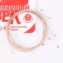 Комплект струн для акустической гитары Господин Музыкант BV10, серия Бронзовый Век 