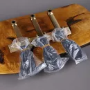 Педали для рояля, комплект 3 шт, цвет золотой, с соединительной планкой