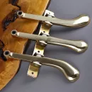 Педали для рояля, комплект 3 шт, цвет золотой, с соединительной планкой