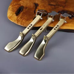 Педали для пианино современного типа, комплект 3 шт, золотой цвет