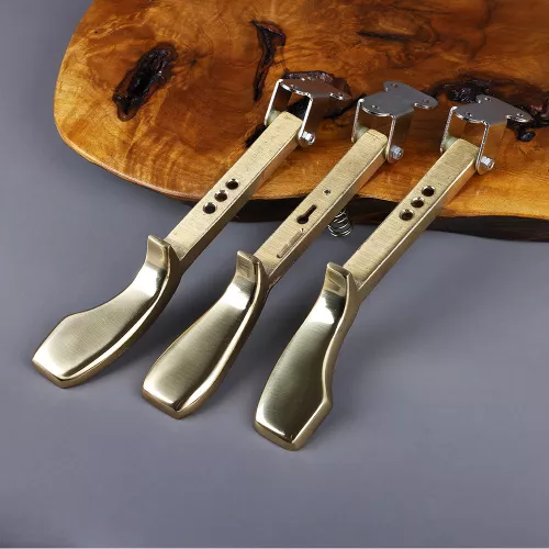 Педали для пианино современного типа, комплект 3 шт, золотой цвет