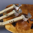 Педали для пианино современного типа, комплект 3 шт, золотой цвет