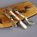 Педали для пианино современного типа, комплект 3 шт, золотой цвет