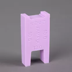 Комбинированный шаблон для выравнивания клавиш 10–10,5–12,0–2,0–2,5 мм