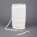 Тесьма для бентиков 5 мм, хлопковая, бежевая, на отрез, цена за 1 м